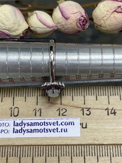 *Кольцо р.19 Микс Адуляр Родолит арт. 01-2387/0ЛНК-00-313 вес 2,15 г - фото 280451