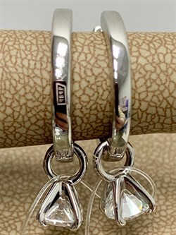 *Серьги Конго Трансформеры Белый Фианит арт. 02-2534/00СВ-00-640 вес 5,23 г - фото 280538 *Серьги Конго Трансформеры Белый Фианит арт. 02-2534/00СВ-00-640 вес 5,23 г - фото 280538