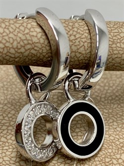 *Серьги Конго Трансформеры Эмаль Белый Фианит арт. 02-2682/0ЭМ3-00-007 вес 6,5 г - фото 280572 *Серьги Конго Трансформеры Эмаль Белый Фианит арт. 02-2682/0ЭМ3-00-007 вес 6,5 г - фото 280572