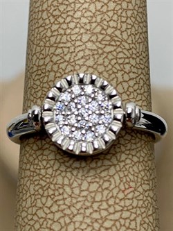 *Кольцо р.18,5 Эмаль Фианит арт. 01-1674/0ЭМ3-00-060 вес 3,29 г - фото 280622