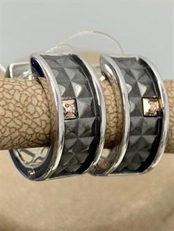 *Серьги Конго Белый Бр арт. 02-2652/000Б-17-471 вес 6,89 г - фото 280706 *Серьги Конго Белый Бр арт. 02-2652/000Б-17-471 вес 6,89 г - фото 280706