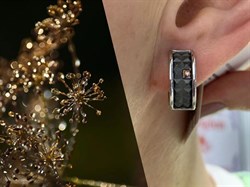 *Серьги Конго Белый Бр арт. 02-2652/000Б-17-471 вес 6,89 г - фото 280715 *Серьги Конго Белый Бр арт. 02-2652/000Б-17-471 вес 6,89 г - фото 280715