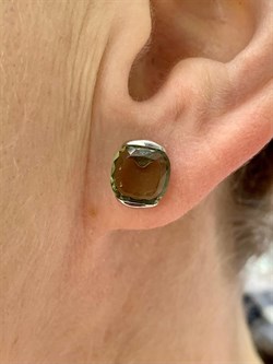 *Пусеты иск Турмалин арт. 02-1603/00ТК-00-806 вес 2,51 г - фото 280768 *Пусеты иск Турмалин арт. 02-1603/00ТК-00-806 вес 2,51 г - фото 280768