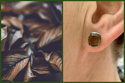 *Пусеты иск Турмалин арт. 02-1603/00ТК-00-806 вес 2,51 г - фото 280769 *Пусеты иск Турмалин арт. 02-1603/00ТК-00-806 вес 2,51 г - фото 280769