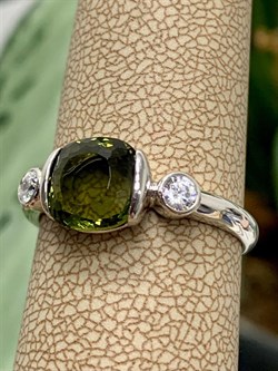 *Кольцо р.18,5 иск Турмалин арт. 01-1602/00ТК-00-818 вес 2,73 г - фото 280772 *Кольцо р.18,5 иск Турмалин арт. 01-1602/00ТК-00-818 вес 2,73 г - фото 280772