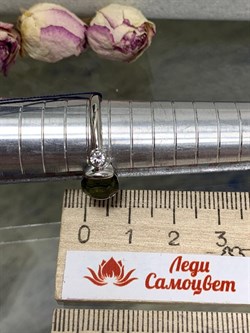 *Кольцо р.18,5 иск Турмалин арт. 01-1602/00ТК-00-818 вес 2,73 г - фото 280774 *Кольцо р.18,5 иск Турмалин арт. 01-1602/00ТК-00-818 вес 2,73 г - фото 280774