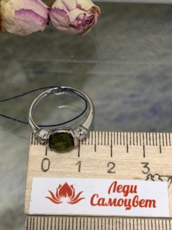 *Кольцо р.18,5 иск Турмалин арт. 01-1602/00ТК-00-818 вес 2,73 г - фото 280776 *Кольцо р.18,5 иск Турмалин арт. 01-1602/00ТК-00-818 вес 2,73 г - фото 280776