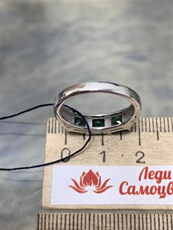 *Кольцо р.17,5 иск Топаз Лондон арт. 01-2010/ЮСТЛ-00-964 вес 3,32 г - фото 280809