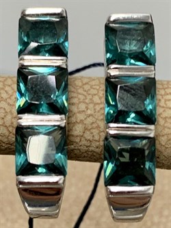 *Серьги иск Топаз Лондон арт. 02-2010/ЮСТЛ-00-874 вес 5,22 г - фото 280823 *Серьги иск Топаз Лондон арт. 02-2010/ЮСТЛ-00-874 вес 5,22 г - фото 280823