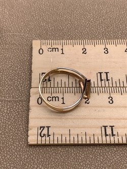 *Кольцо р.17,5 Танзанит цв Красное, Белое арт 1-408350-00-31-300 вес 1,93 г - фото 281348