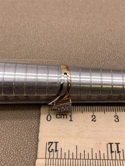 *Кольцо р.17,5 Танзанит цв Красное, Белое арт 1-408350-00-31-300 вес 1,93 г - фото 281359