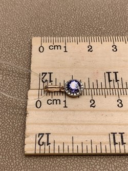 *Подвеска Танзанит цв Красное арт. 3-894-31-515 вес 0,58 г - фото 281362 *Подвеска Танзанит цв Красное арт. 3-894-31-515 вес 0,58 г - фото 281362