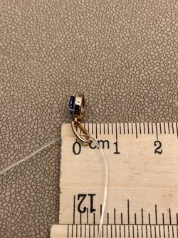 *Подвеска Танзанит цв Красное арт. 3-894-31-515 вес 0,58 г - фото 281364 *Подвеска Танзанит цв Красное арт. 3-894-31-515 вес 0,58 г - фото 281364