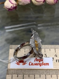 *Кольцо р.18 арт. AN1463-PS-621 Вес 7,78 г - фото 281453