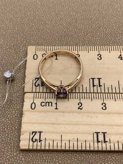 *Кольцо р.17,5 Танзанит цв Красное арт. 1-107-254-31-190 вес 2,03 г - фото 281549 *Кольцо р.17,5 Танзанит цв Красное арт. 1-107-254-31-190 вес 2,03 г - фото 281549