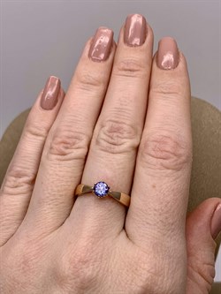 *Кольцо р.17,5 Танзанит цв Красное арт. 1-107-254-31-190 вес 2,03 г - фото 281550 *Кольцо р.17,5 Танзанит цв Красное арт. 1-107-254-31-190 вес 2,03 г - фото 281550