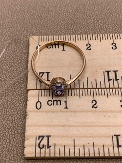 *Кольцо р.19 Танзанит цв Красное арт. 1-107-483-31-103 вес 1,49 г - фото 281559 *Кольцо р.19 Танзанит цв Красное арт. 1-107-483-31-103 вес 1,49 г - фото 281559