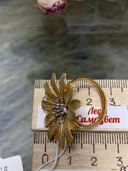 *Кольцо р.18,5 Цветок арт. AN1875-899 Вес 7,36 г - фото 281649 *Кольцо р.18,5 Цветок арт. AN1875-899 Вес 7,36 г - фото 281649