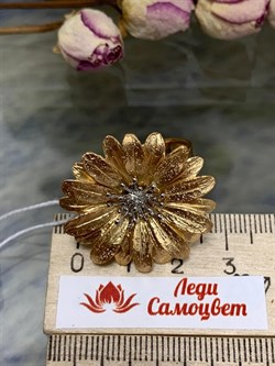 *Кольцо р.18,5 Цветок арт. AN1875-899 Вес 7,36 г - фото 281652 *Кольцо р.18,5 Цветок арт. AN1875-899 Вес 7,36 г - фото 281652