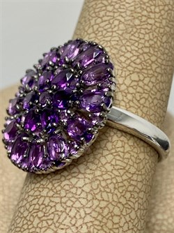 *Кольцо р.17,5 Аметист арт. 01-2559/00АМ-17-587 вес 5,2 г - фото 281742 *Кольцо р.17,5 Аметист арт. 01-2559/00АМ-17-587 вес 5,2 г - фото 281742