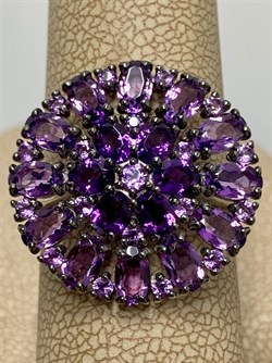 *Кольцо р.17,5 Аметист арт. 01-2559/00АМ-17-587 вес 5,2 г - фото 281743 *Кольцо р.17,5 Аметист арт. 01-2559/00АМ-17-587 вес 5,2 г - фото 281743