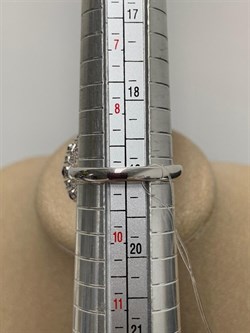 *Кольцо р.18,5 Аметист арт. 01-2559/00АМ-17-810 вес 5,28 г - фото 281757