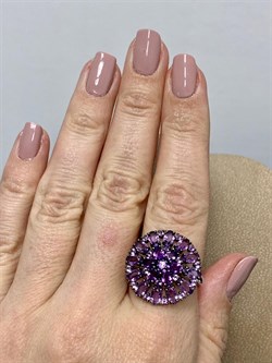 *Кольцо р.18 Аметист арт. 01-2559/00АМ-17-844 вес 5,31 г - фото 281765 *Кольцо р.18 Аметист арт. 01-2559/00АМ-17-844 вес 5,31 г - фото 281765