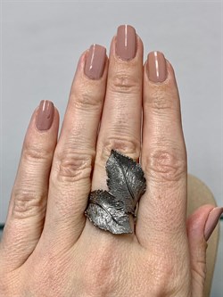*Кольцо р.17 Листья арт. AN1907-575 вес 5,24 г - фото 281794 *Кольцо р.17 Листья арт. AN1907-575 вес 5,24 г - фото 281794