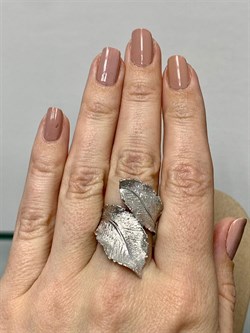 *Кольцо р.17,5 Листья арт. AN1907-761 вес 5,41 г - фото 281807 *Кольцо р.17,5 Листья арт. AN1907-761 вес 5,41 г - фото 281807