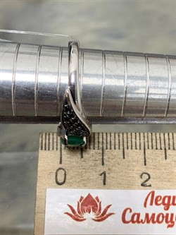 *Кольцо р.18 Зеленый Агат арт. 01-2394/00АГ-07-388 вес 2,51 г - фото 281809 *Кольцо р.18 Зеленый Агат арт. 01-2394/00АГ-07-388 вес 2,51 г - фото 281809