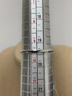 *Кольцо р.19,5 Мятный Агат арт. 01-2499/0М86-00-279 вес 2,77 г - фото 281910