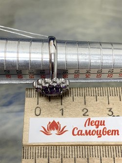 *Кольцо р.18,5 Аметист арт. 01-2291/00АМ-17-483 вес 3,93 г - фото 281999 *Кольцо р.18,5 Аметист арт. 01-2291/00АМ-17-483 вес 3,93 г - фото 281999