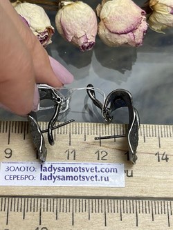 *Серьги арт. OR1257-SD-629 вес 6,73 г - фото 282039 *Серьги арт. OR1257-SD-629 вес 6,73 г - фото 282039