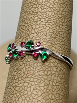 *Кольцо р.17,5 Фианит Микс арт. 01-1507/КЦ13-00-900 вес 1,43 г - фото 282054 *Кольцо р.17,5 Фианит Микс арт. 01-1507/КЦ13-00-900 вес 1,43 г - фото 282054