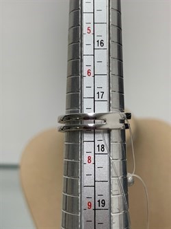 *Кольцо р.17,5 Белый Фианит арт. 01-1971/00КЦ-00-637 вес 4,74 г - фото 282172 *Кольцо р.17,5 Белый Фианит арт. 01-1971/00КЦ-00-637 вес 4,74 г - фото 282172