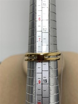 *Кольцо р.18 Белый Фианит арт. 01-1971/00КЦ-80-023 вес 4,71 г - фото 282214