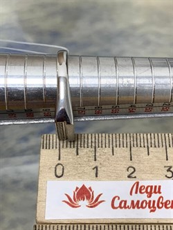 *Кольцо р.18,5 Белый Фианит арт. 01-2963/00КЦ-00-512 вес 3,32 г - фото 282250