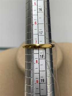 *Кольцо р.17,5 Белый Бр арт. 01-1916/000Б-80-127 вес 2,32 г - фото 282306