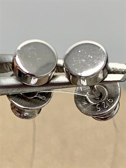 *Пусеты Лунария арт. 02-3381/0000-00-636 вес 0,98 г - фото 282309 *Пусеты Лунария арт. 02-3381/0000-00-636 вес 0,98 г - фото 282309