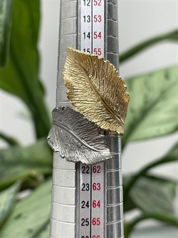 *Кольцо р.19 Листья арт. AN1907-2C-503 вес 5,54 г - фото 282339 *Кольцо р.19 Листья арт. AN1907-2C-503 вес 5,54 г - фото 282339