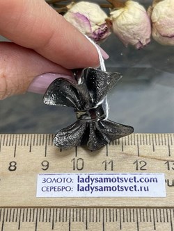 *Кольцо р.18 Бант арт. AN1986-332 вес 9,32 г - фото 282398