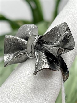 *Кольцо р.18 Бант арт. AN1986-332 вес 9,32 г - фото 282402