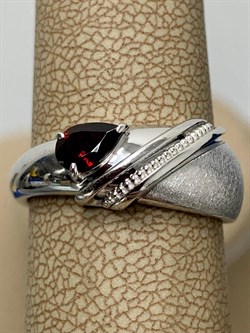 *Кольцо р.17,5 Гранат Пироп арт. 01-2208/00ГР-00-448 Вес 3,66 г - фото 282802