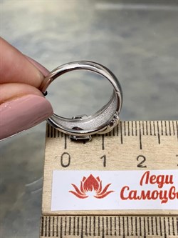 *Кольцо р.17,5 Гранат Пироп арт. 01-2208/00ГР-00-448 Вес 3,66 г - фото 282805