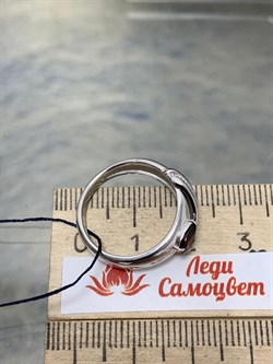 *Кольцо р.17,5 Гранат Пироп арт. 01-2208/00ГР-00-448 Вес 3,66 г - фото 282807