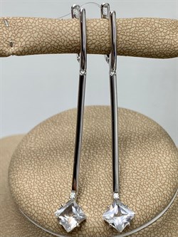*Серьги Горный Хрусталь арт. 02-2169/00ГХ-00-611 вес 4,84 г - фото 282857