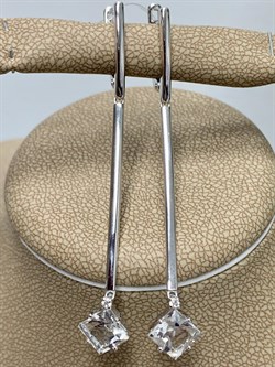 *Серьги Горный Хрусталь арт. 02-2169/00ГХ-00-611 вес 4,84 г - фото 282858