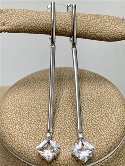 *Серьги Горный Хрусталь арт. 02-2169/00ГХ-00-611 вес 4,84 г - фото 282860