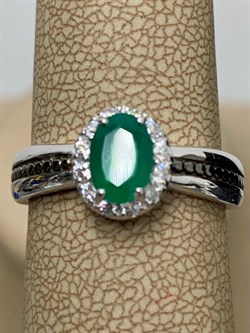 *Кольцо р.17,5 Зеленый Агат арт. 01-1934/00АГ-00-419 вес 3,23 г - фото 282872 *Кольцо р.17,5 Зеленый Агат арт. 01-1934/00АГ-00-419 вес 3,23 г - фото 282872