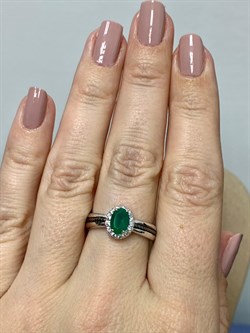 *Кольцо р.17,5 Зеленый Агат арт. 01-1934/00АГ-00-419 вес 3,23 г - фото 282874 *Кольцо р.17,5 Зеленый Агат арт. 01-1934/00АГ-00-419 вес 3,23 г - фото 282874